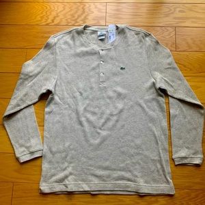 Lacoste Long Sleeve Knit Thermal (NWT)